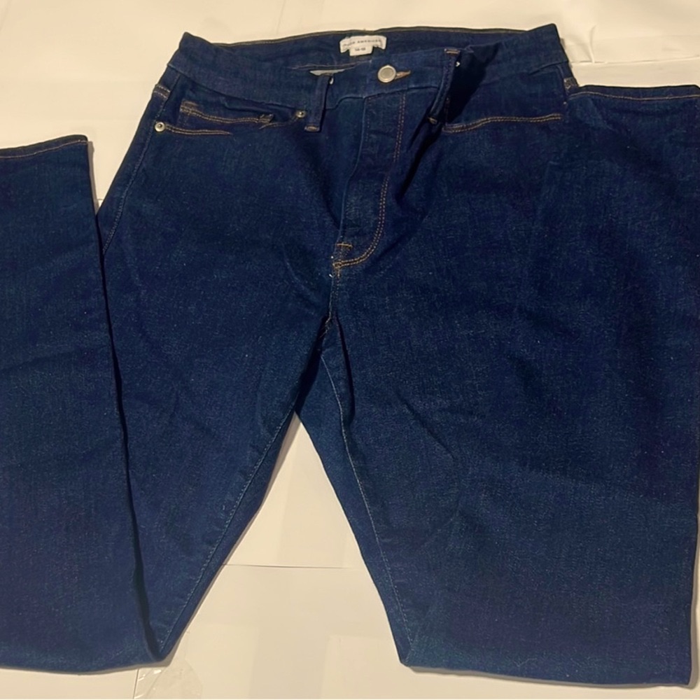 Good American Dark Indigo Skinny Jeans